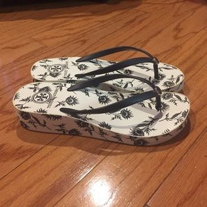 Tory Burch Platform Flip Flops